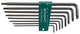 Stahlwille Torx-Innensechskantschlüsselsatz lang + Kugelkopf