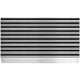 Eingangsmatte Professional Line Profi Brush Schwarz, Silber