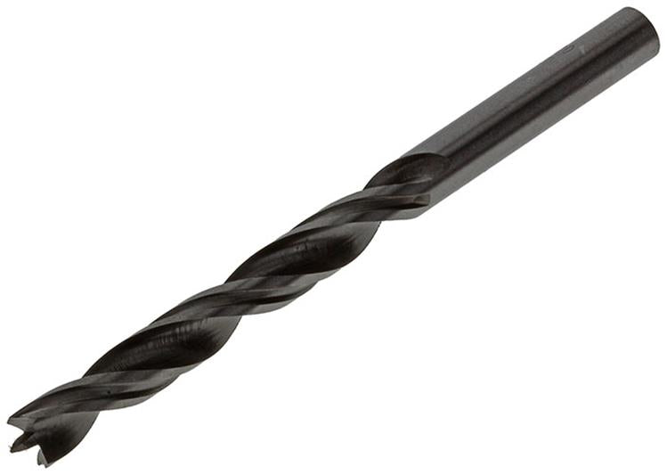 Mack 1018250 - Maschinen-Holzbohrer + Zentrierspitze ø 9,0 x 123 mm | 5 Stück