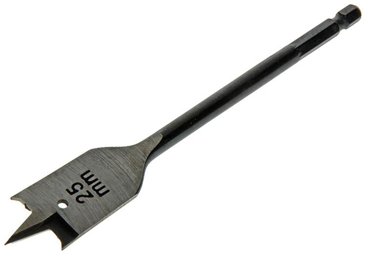 Mack 1018253 - Flachholzbohrer DIN 7487 ø 25,0 x 160 mm | 5 Stück