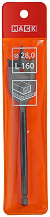 Mack 1018255 - Flachholzbohrer 28mm | 2 Stk