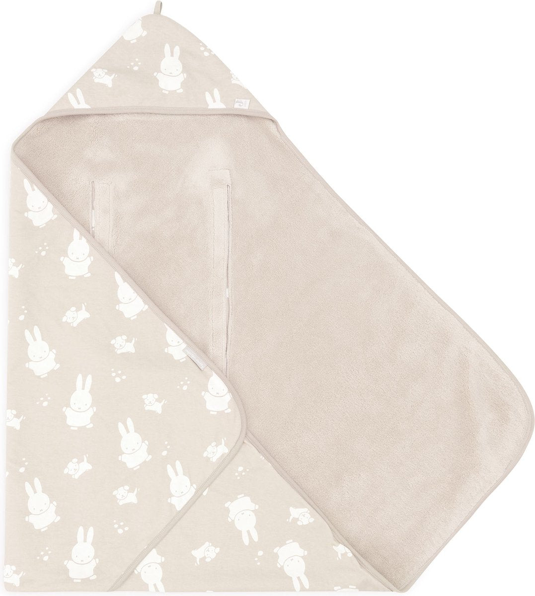 Jollein x Miffy Wickeldecke Miffy Snuffy – Nougat
