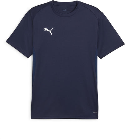 Puma Teamgoal Jersey Herren-Sportshirt – Marineblau-Weiß-Persischblau