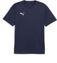 Puma Teamgoal Jersey Herren-Sportshirt – Marineblau-Weiß-Persischblau