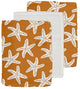 Seastar | Orange hydrophile Waschhandel - 3 Stücke