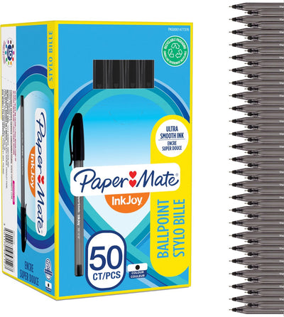 Kugelschreiber Papermate Inkjoy Schwarz 0,5 mm 50 Stück