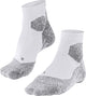 Falke ru Trail Anti-Blasen-Funktionsmaterial Laufsocken Herren Weiß - Größe 46-48