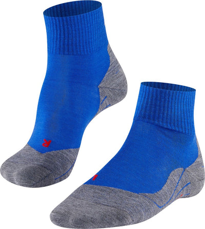 Falke TK5 kurze Anti-Blasen-Wandersocken aus dünnem Woll-Funktionsmaterial Herren blau - Größe 42-43