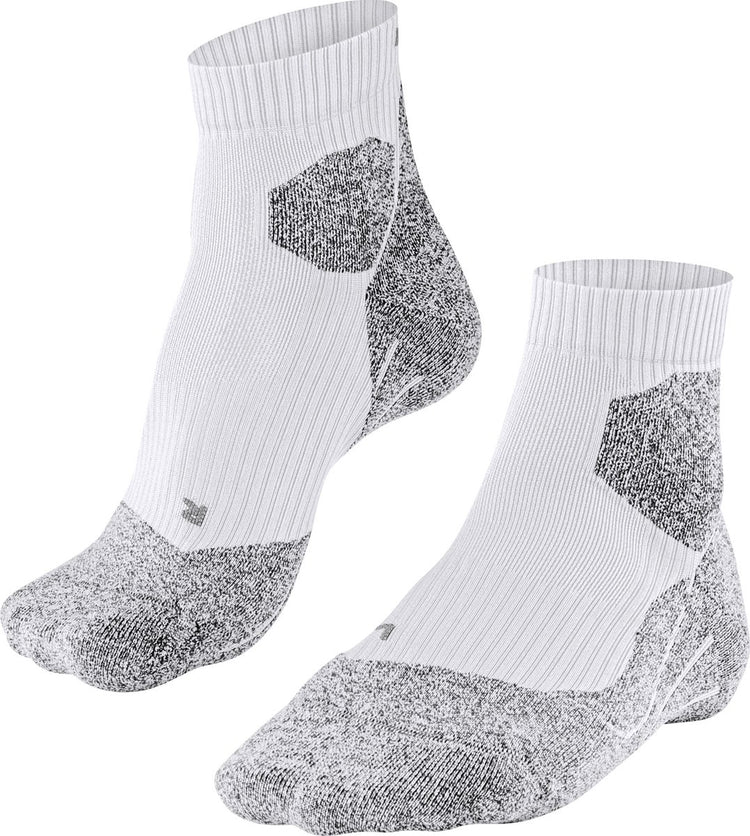 Falke ru Trail Anti-Blasen-Funktionsmaterial Laufsocken Herren Weiß - Größe 42-43
