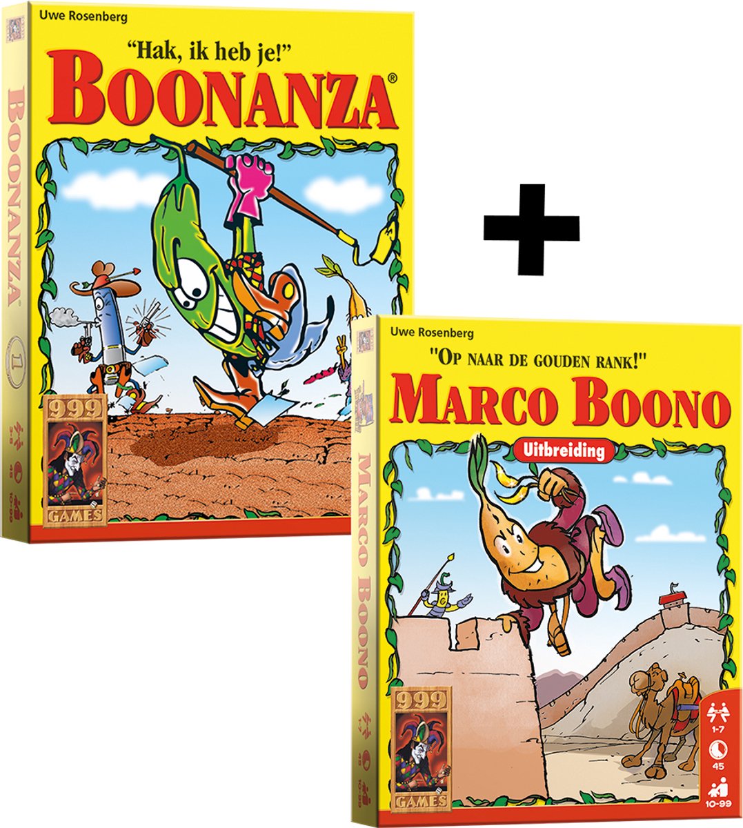 999Games 999 Games – Boonanza-Kartenspiel mit extra Erweiterung Marco Boono – sehr interaktiv – Brettspiel – Lernspiel – schnelles Spiel – kleines Geschenk