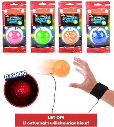Toi-Toys Bungeebal mit Licht und Armband
