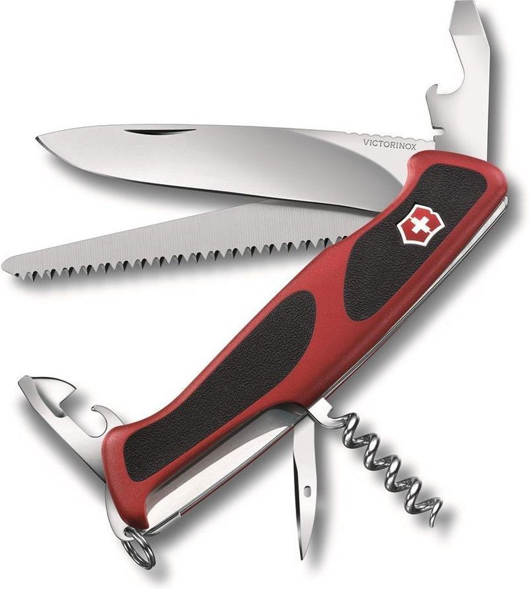 Victorinox Rangergrip 55 Taschenmesser 12 Funktionen rot schwarz
