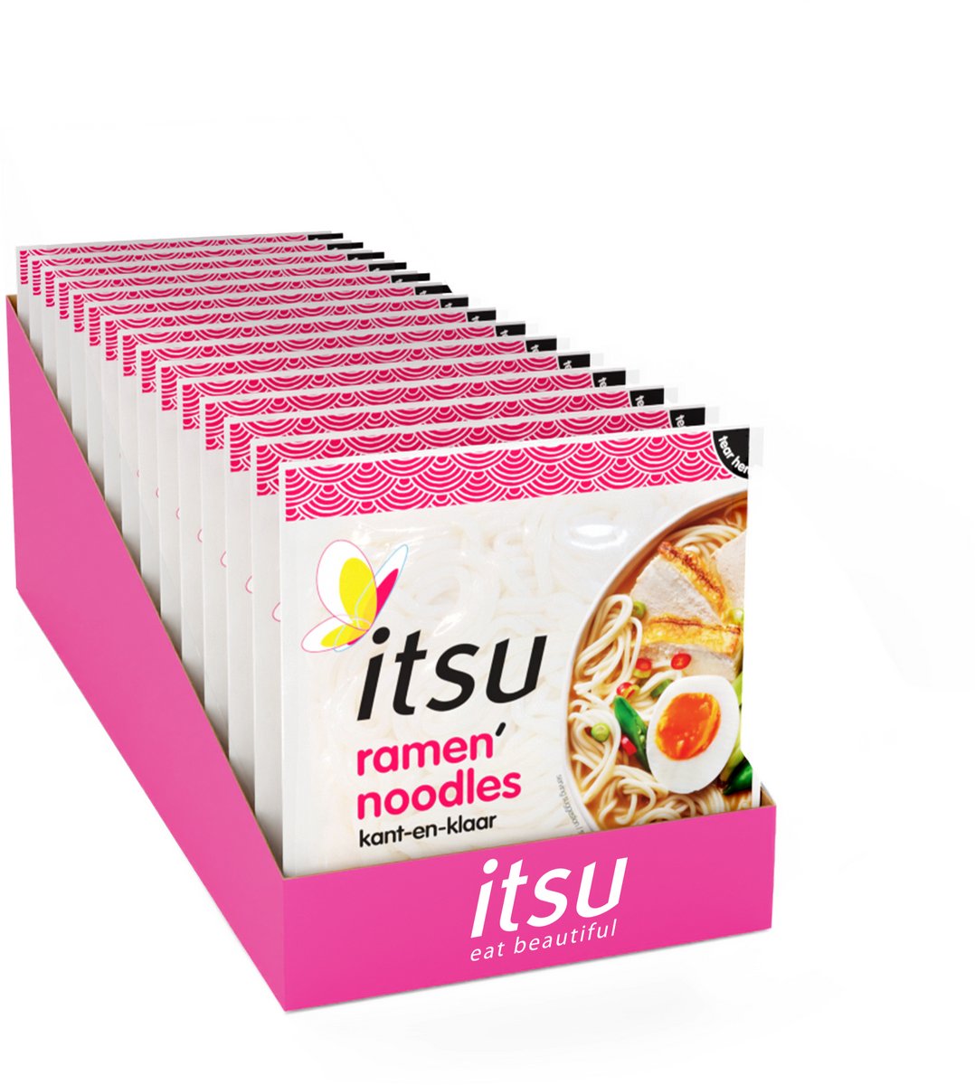 Itsu Ramen-Nudeln gebrauchsfertig 15 x 150 Gramm