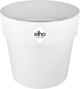 Elho b.for original rund 30 – Blumentopf für den Innenbereich – 100 % recycelter Kunststoff – ø 29,5 x H 27,3 cm – weiß
