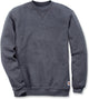Carhartt k124 mittelschweres Sweatshirt mit Rundhalsausschnitt – Originalpassform – Carbon Heather – L (passt Größe XL)
