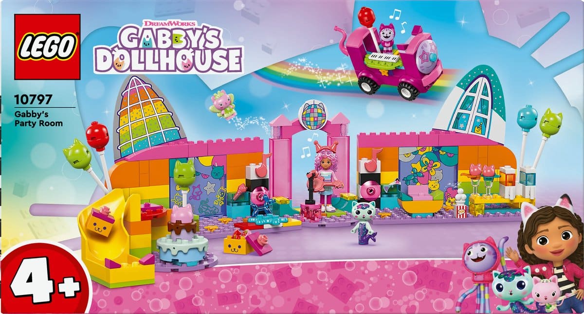 Lego Lego Gabbys Puppenhaus 10797 Gabbys Partyraum