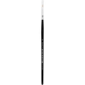 Creativ Company Gold Line Pinsel, Dim 1, L: 17 cm, b: 1,5 mm, rund, 12 Stück 1 Box