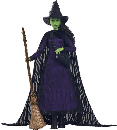 Mattel – Wicked-Elphaba-Puppe mit geflochtenem Haar und mehreren Posen – Wicked – hxy38