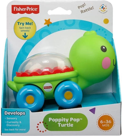 Fisher-Price Mattel Fisher Price Poppity Puppe Tiere – Schildkröte