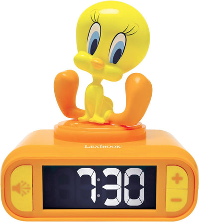 Lexibook Tweety Nachtlichtwecker mit Geräuschen