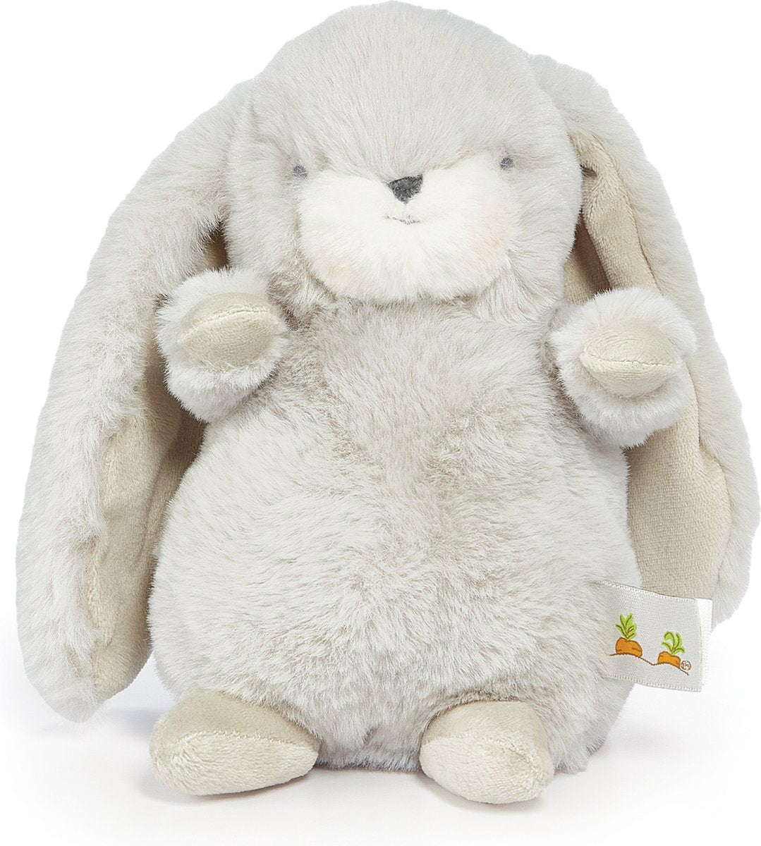 Bunnies by the Bay Knabberkaninchen – Kuscheltier – gestickte Details – S – 20 cm – grau
