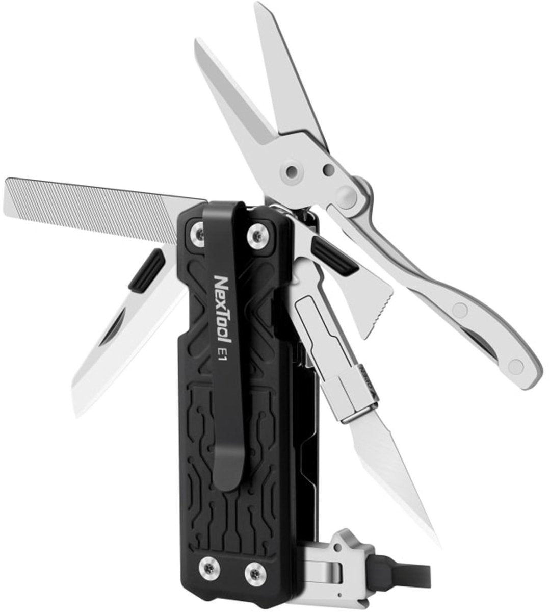 Nextool Taschenwerkzeug E1 – Multitool 10-in-1 – kompakt, robust – Edelstahlkonstruktion – für den täglichen Gebrauch