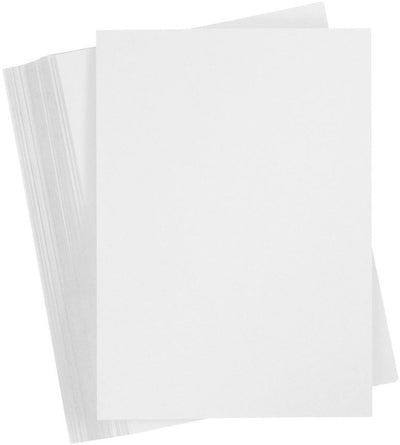 Creativ Company Farbkarton, A6, Blatt 105x148 mm, 250 gr, weiß, 100 Blatt 1 Karton
