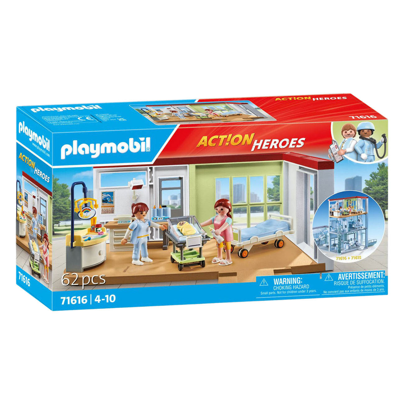 Playmobil Action Heroes Entbindungsstation