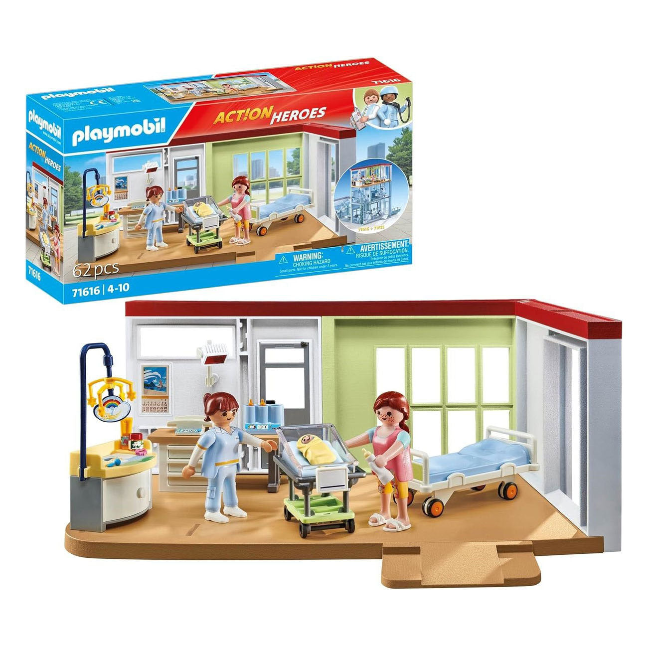 Playmobil Action Heroes Entbindungsstation