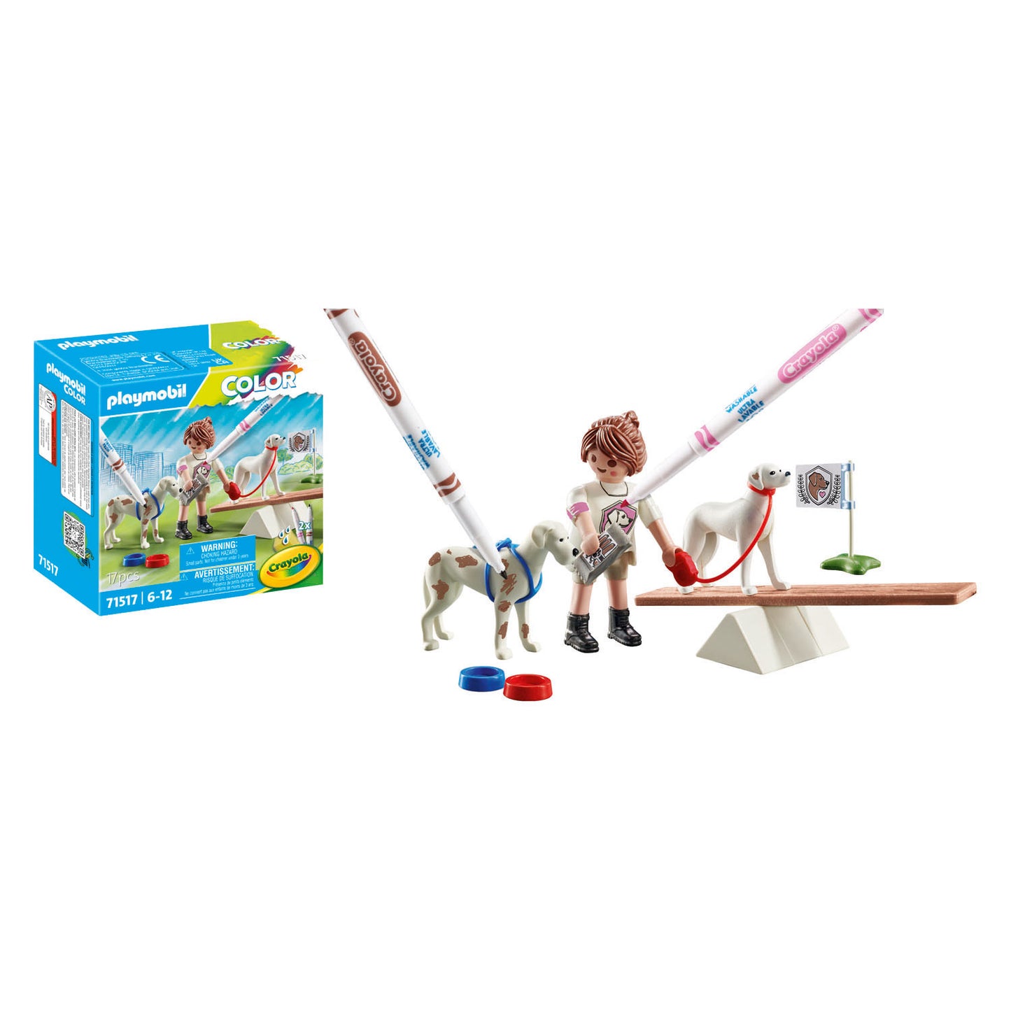 Playmobil Farbhundetraining – 71517