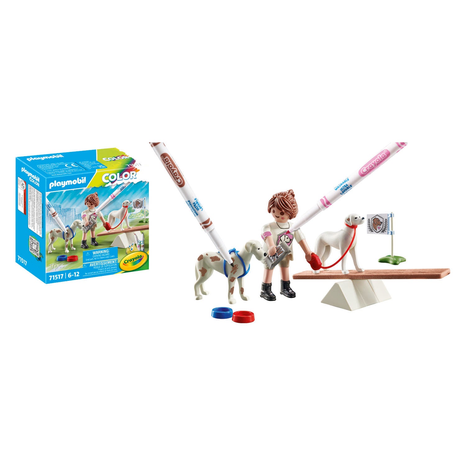 Playmobil Farbhundetraining – 71517