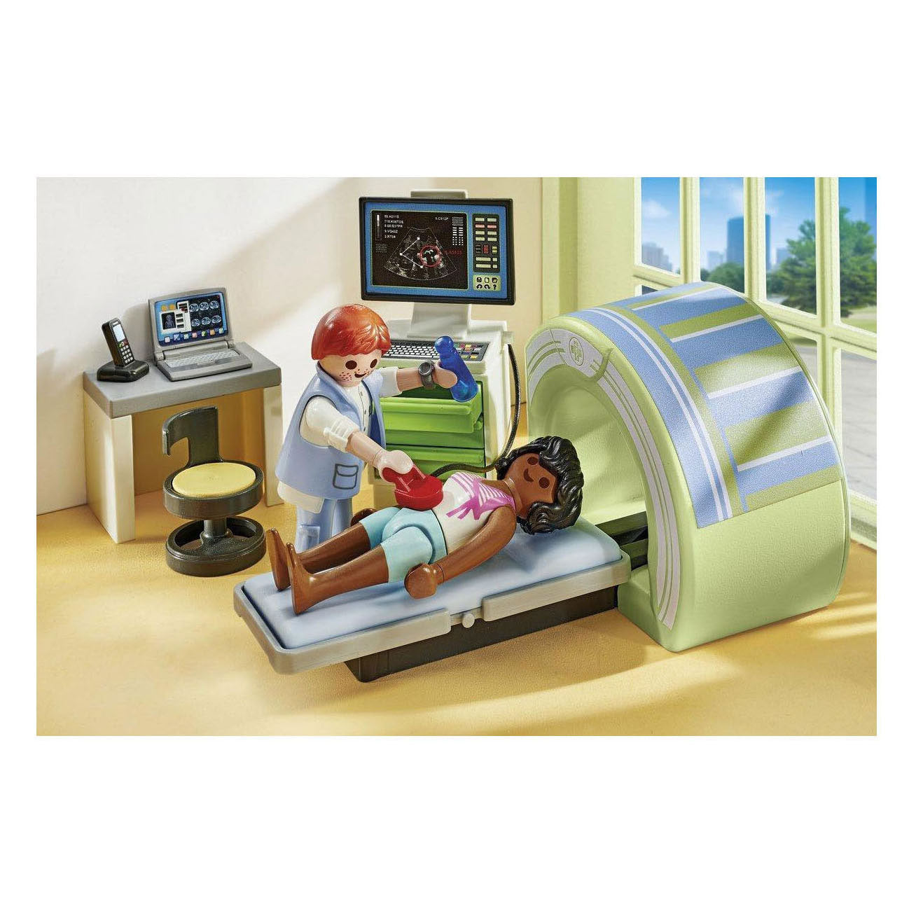 Playmobil Action Heroes MRT mit Patient