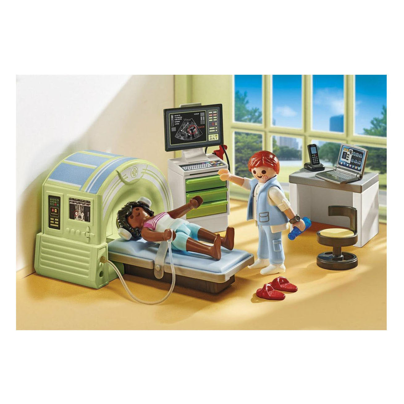 Playmobil Action Heroes MRT mit Patient