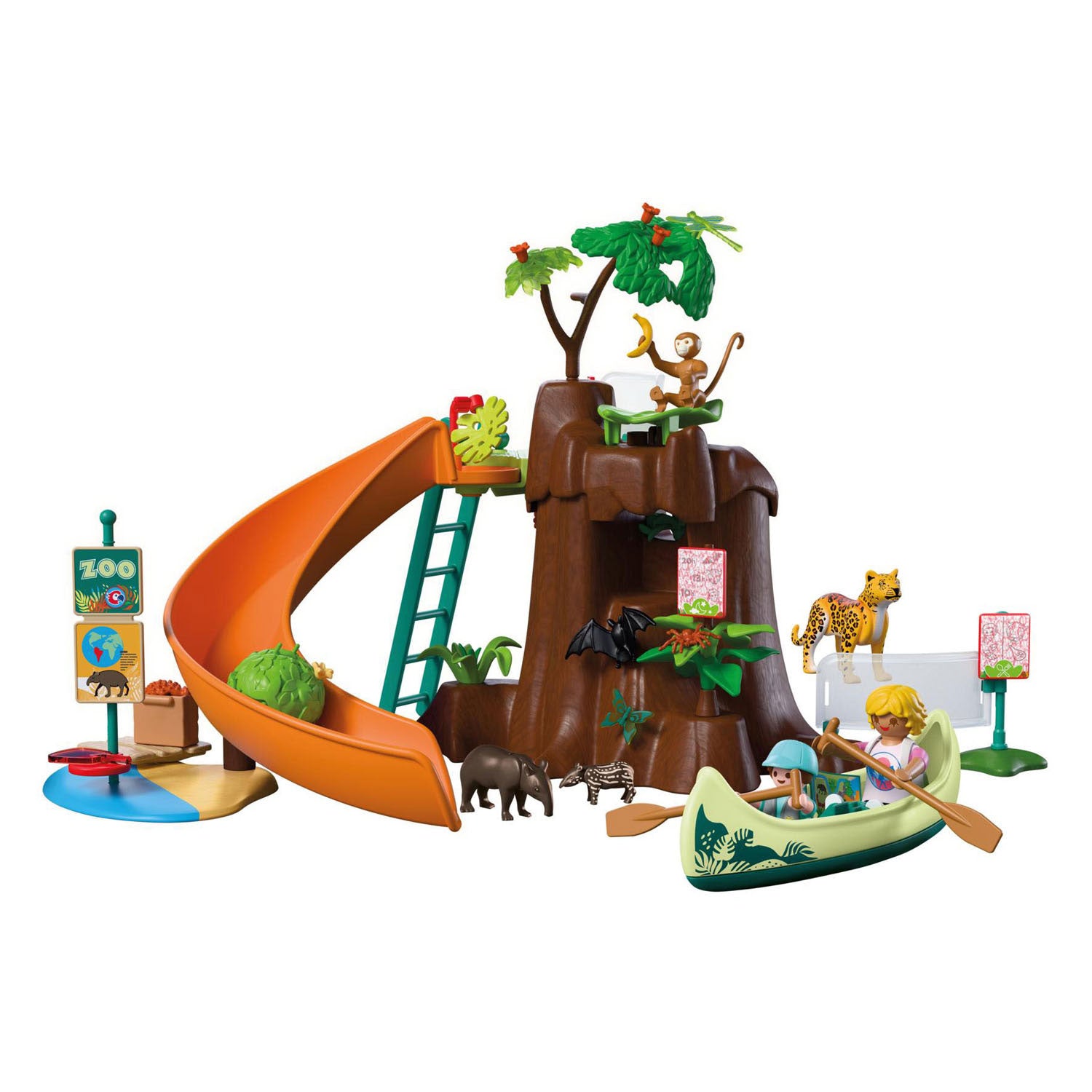 Playmobil Tiere Freunde Zoo Dschungelabenteuer – 72072