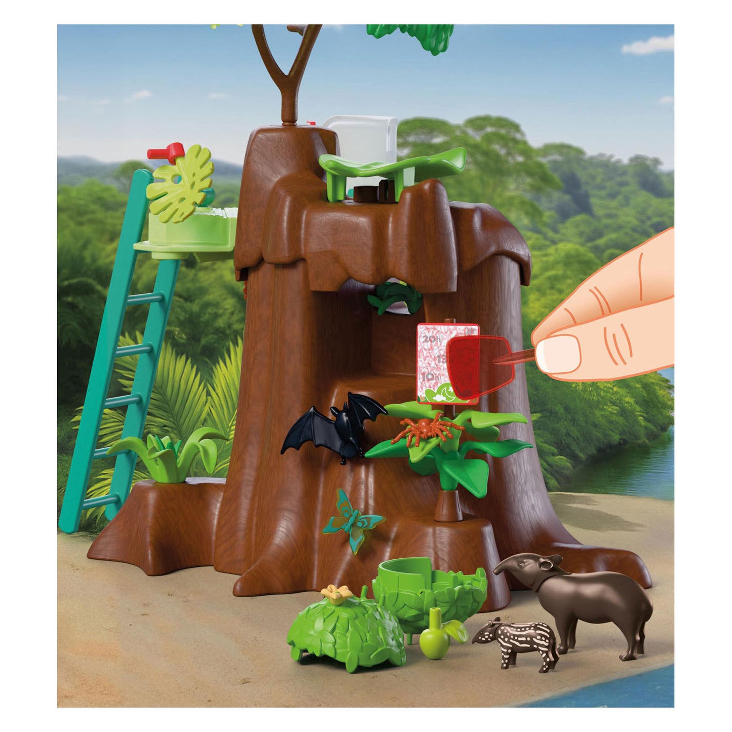 Playmobil Tiere Freunde Zoo Dschungelabenteuer – 72072