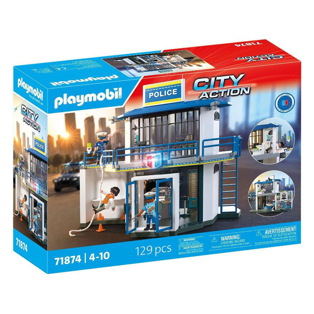 Playmobil 71874 Polizeistation mit Forschungsraum
