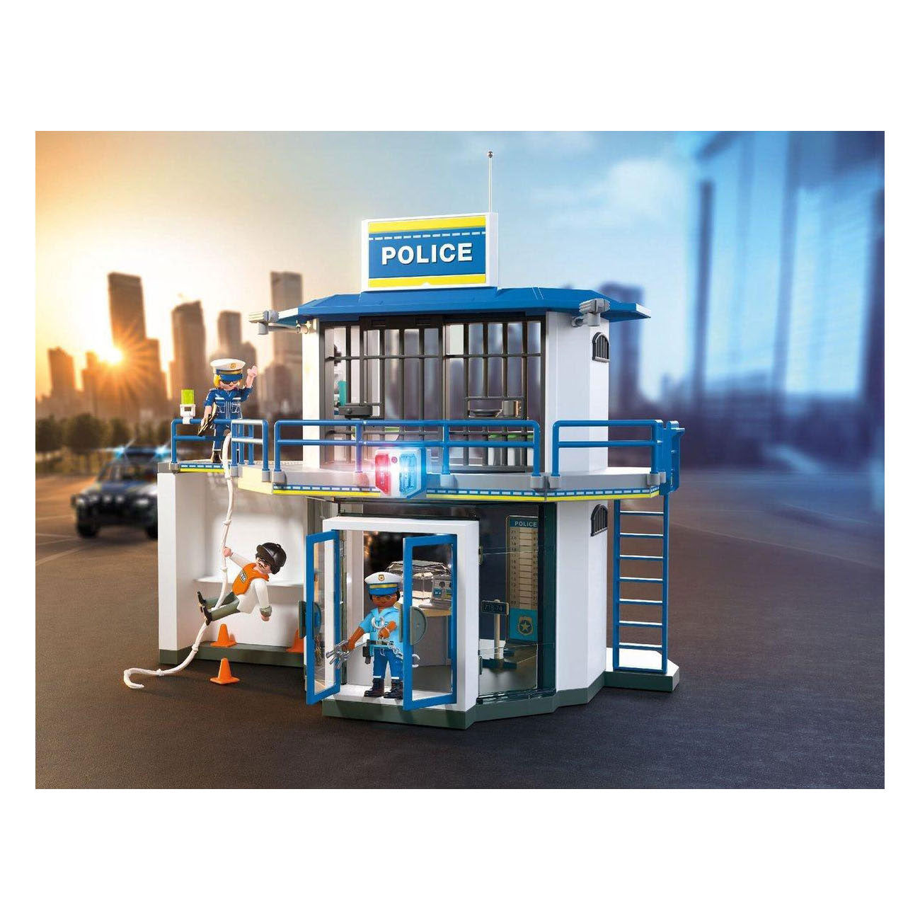 Playmobil 71874 Polizeistation mit Forschungsraum