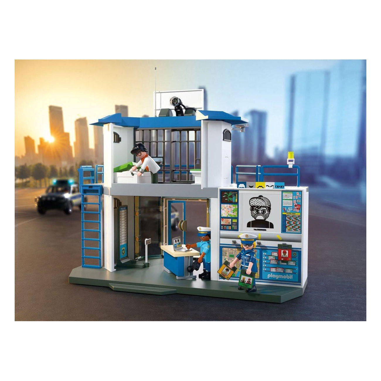 Playmobil 71874 Polizeistation mit Forschungsraum