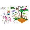 Playmobil 71839 Magisches Einhorn -Stabilen für Mutter und Fohlen