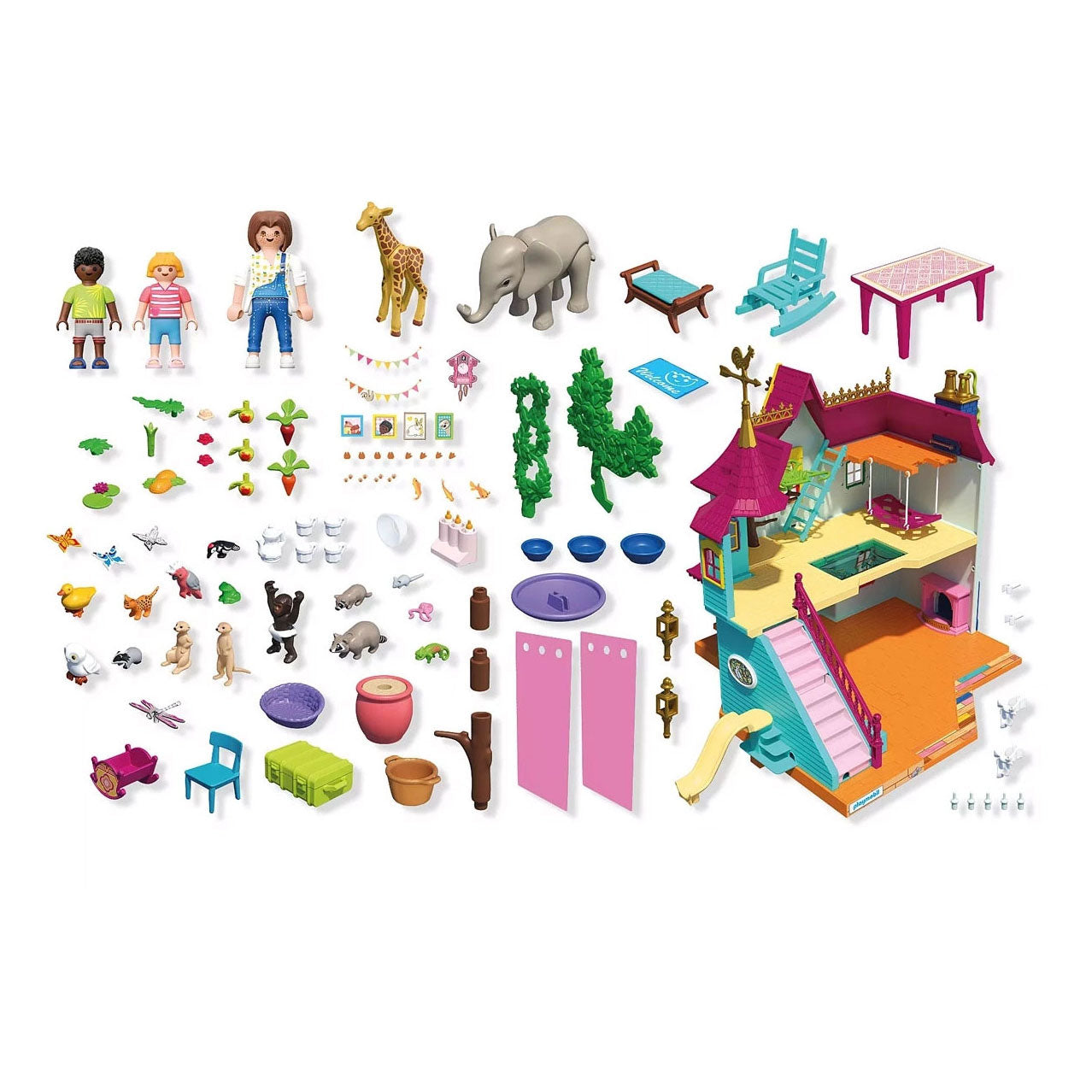 Playmobil 71852 Lebhaftes Tierhaus