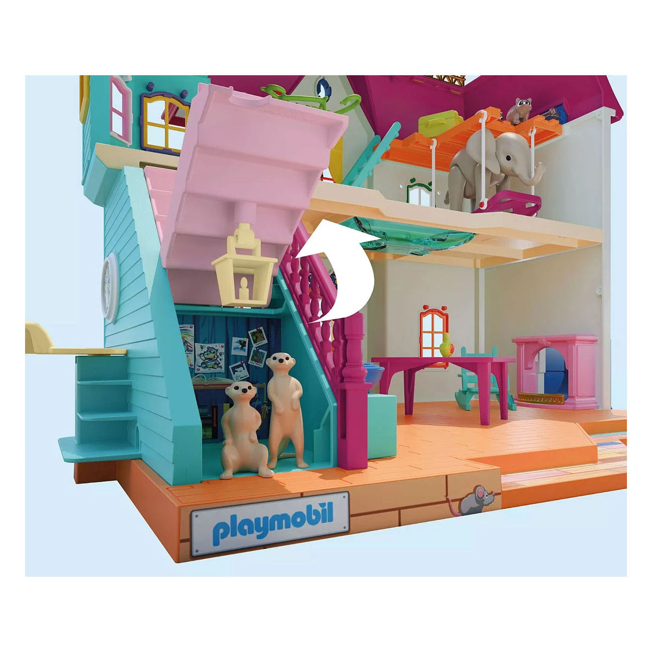 Playmobil 71852 Lebhaftes Tierhaus