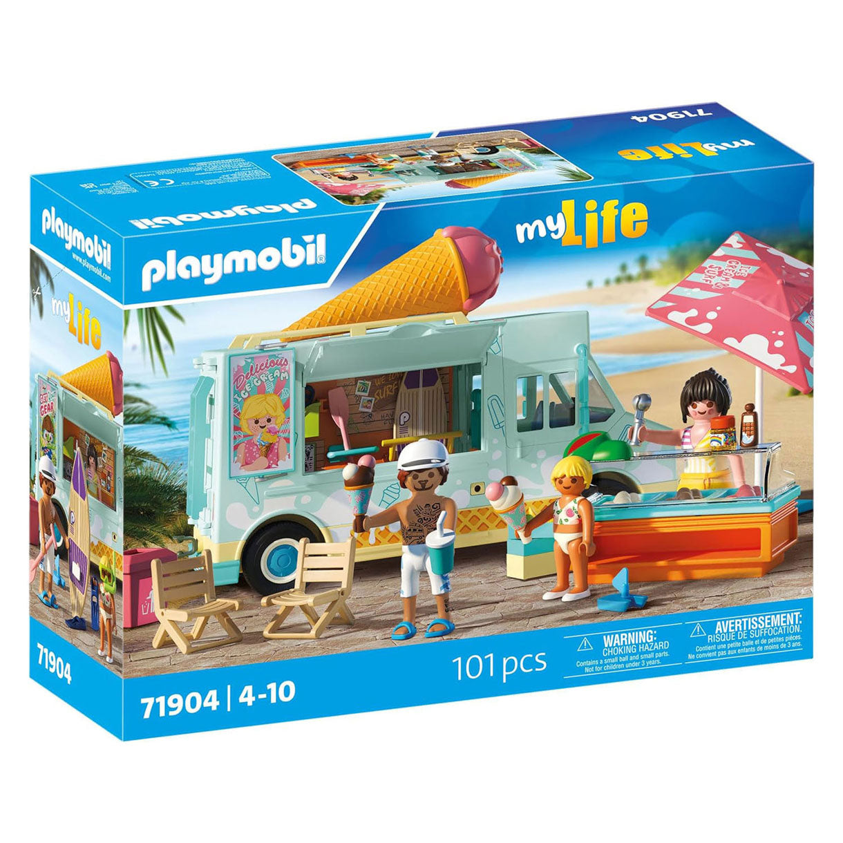 Playmobil 71904 Eis Cowagen mit Surfshop