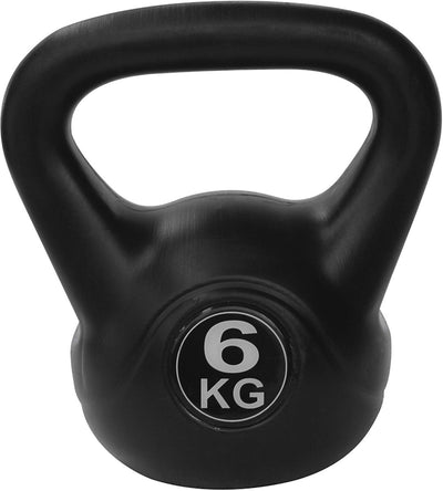 Tunturi PVC Kettlebell - Kettlebell - 6 kg - inkl. kostenlose Fitness-App
