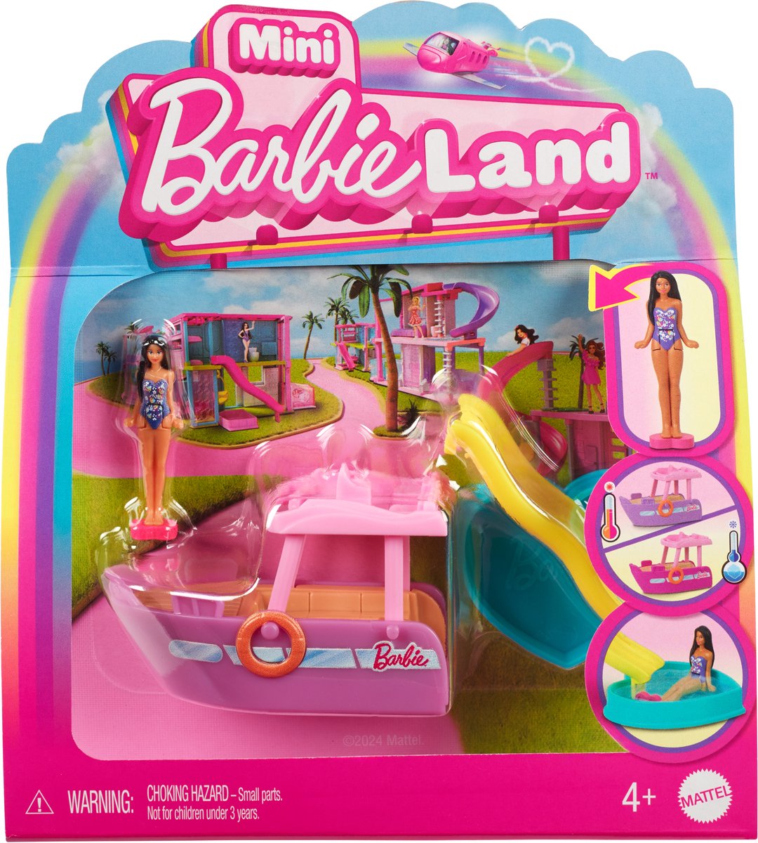 Barbie Mini-Landfahrzeug sortiert.