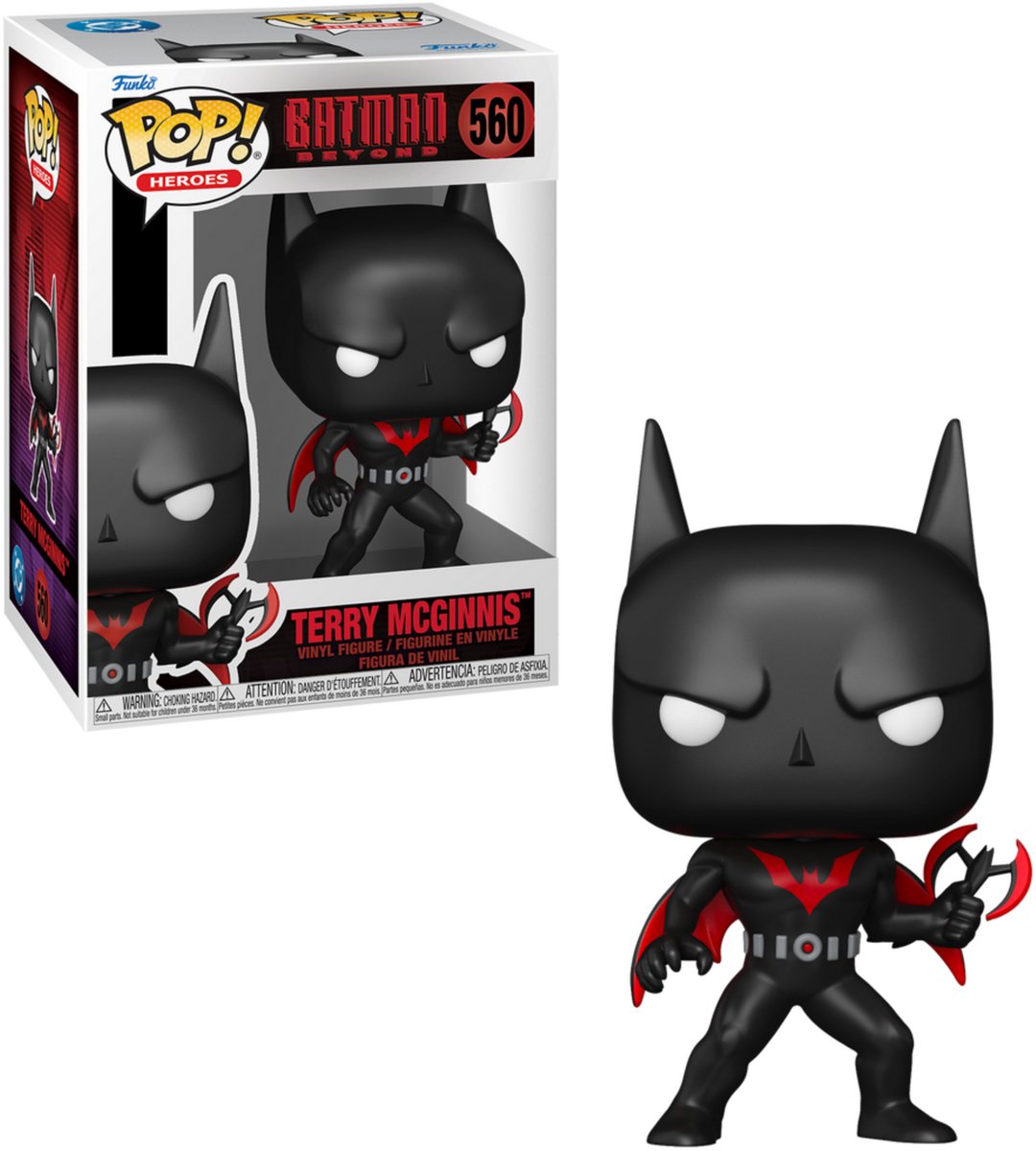 Funko Batman Terry Mcginnis (Chase Edition möglich!) Vinylfigur 560 Unisex Pop! - neutral - Standard