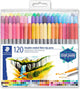 Staedtler Design Journey – Doppelpunkt-Farbmarker – Set 120-tlg