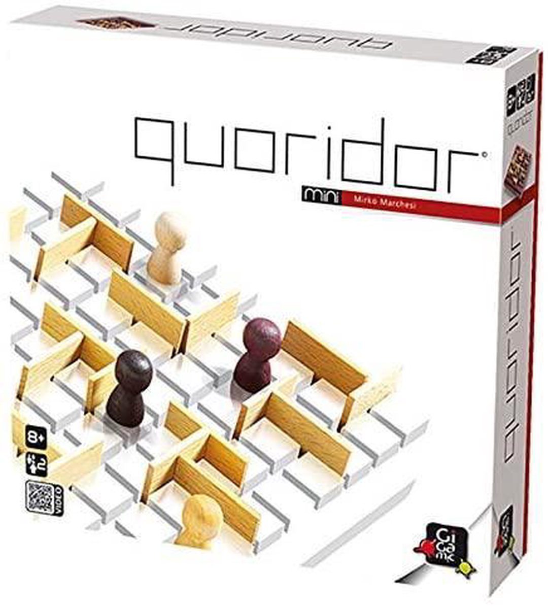 999 Spiele 999 Spiele Quoridor Mini – Denksportaufgabe