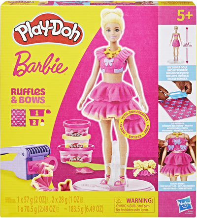 Play-Doh-Barbie-Rüschen und -Schleifen