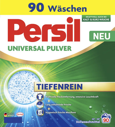 Persil Profi Pulver Universal - Waschmittel - für alle Wäschefarben - 90 Waschgänge - Großverpackung