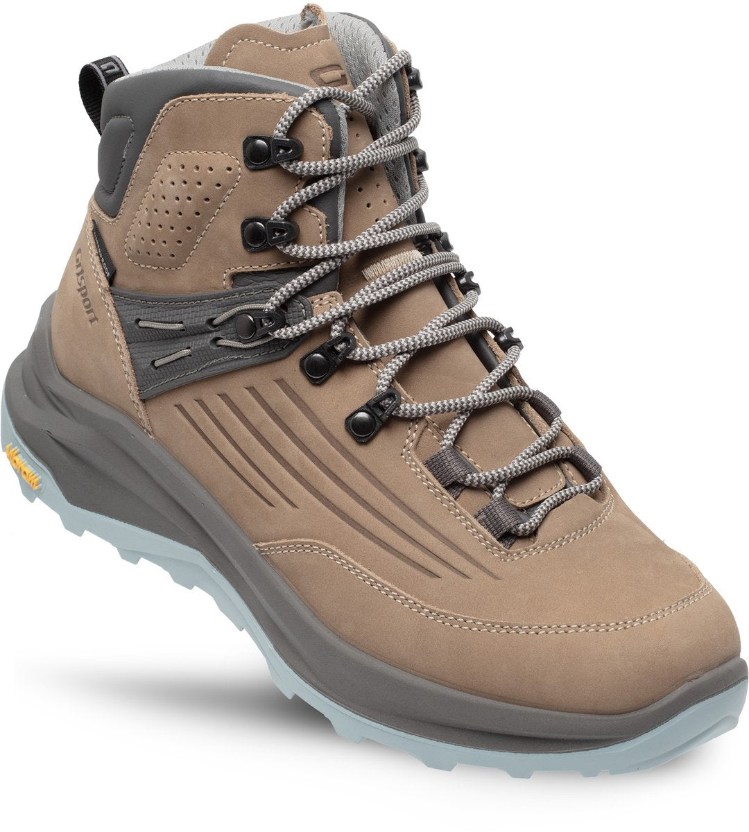 Grisport Outlander Mid Damen-Wanderstiefel – Beige Hellblau